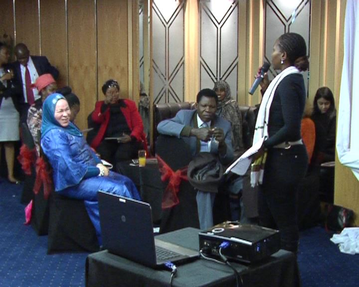 Ms. Litlhare Direbele, (SALO) addressing workshop