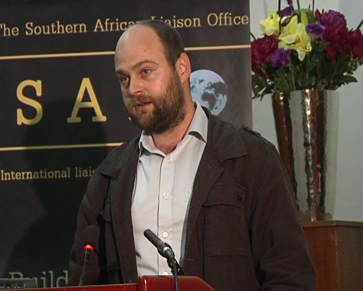 Mr Braam Hanekom, Migrant and Refugee Rights activist